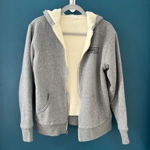Mitch’s Surf Shop - Grey Sherpa Hoodie